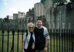 Brian and Dana at the Tower